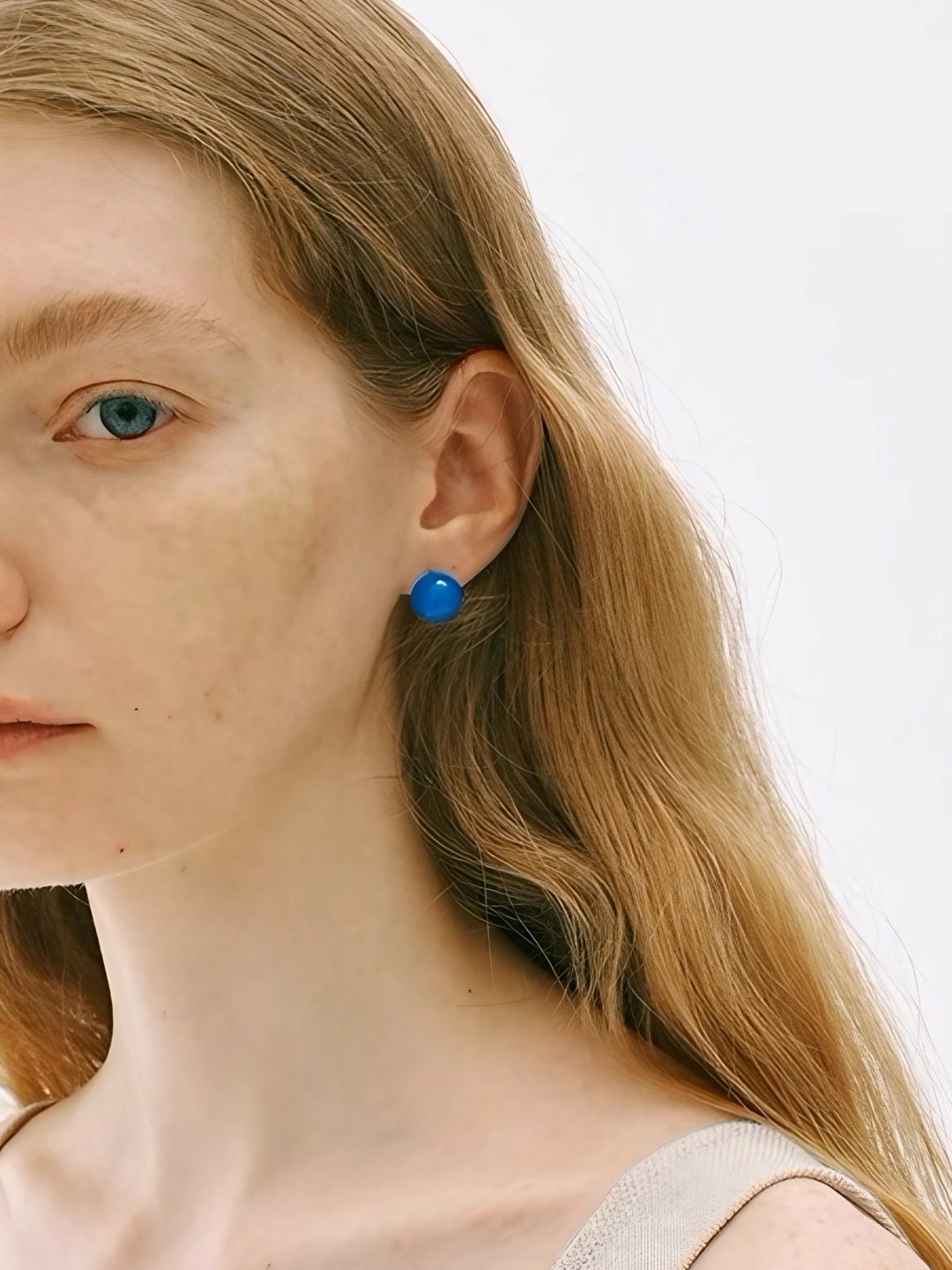 Agate Glow Stud Earrings-Earrings-SoulAdorne