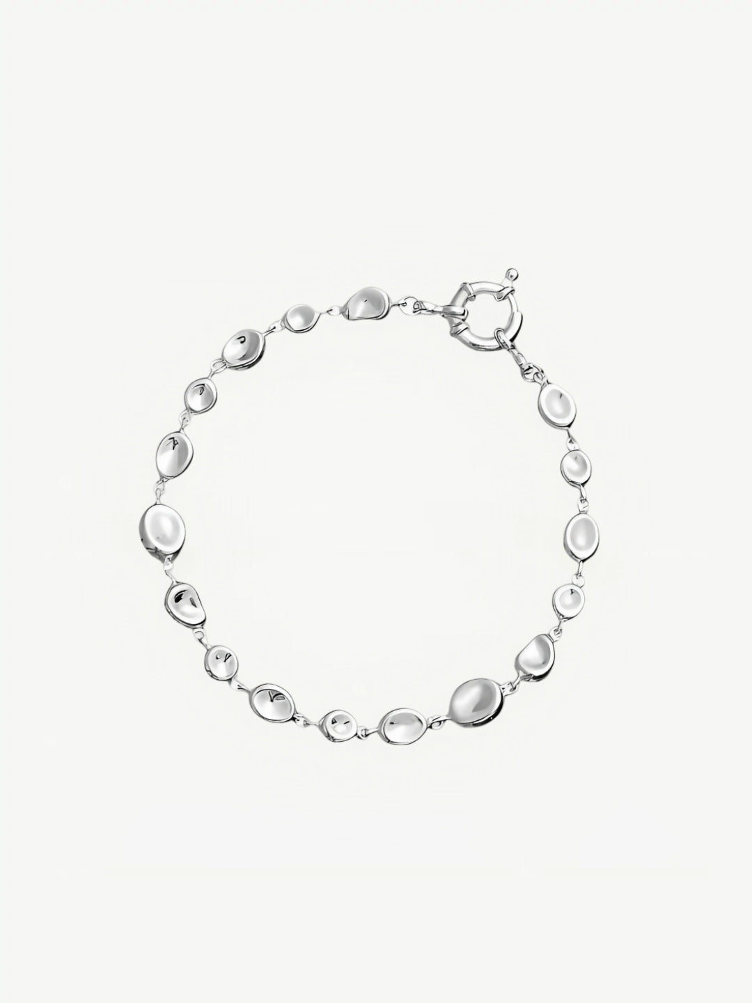 Silver Eclipse Bracelet-Bracelets-SoulAdorne