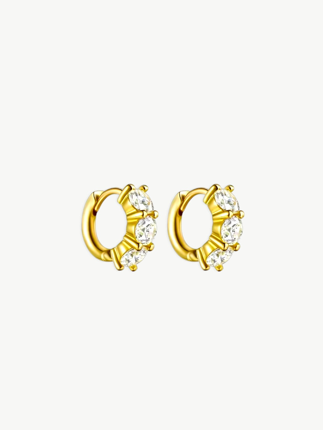 Luxe Glow Hoop Earrings-Earrings-SoulAdorne