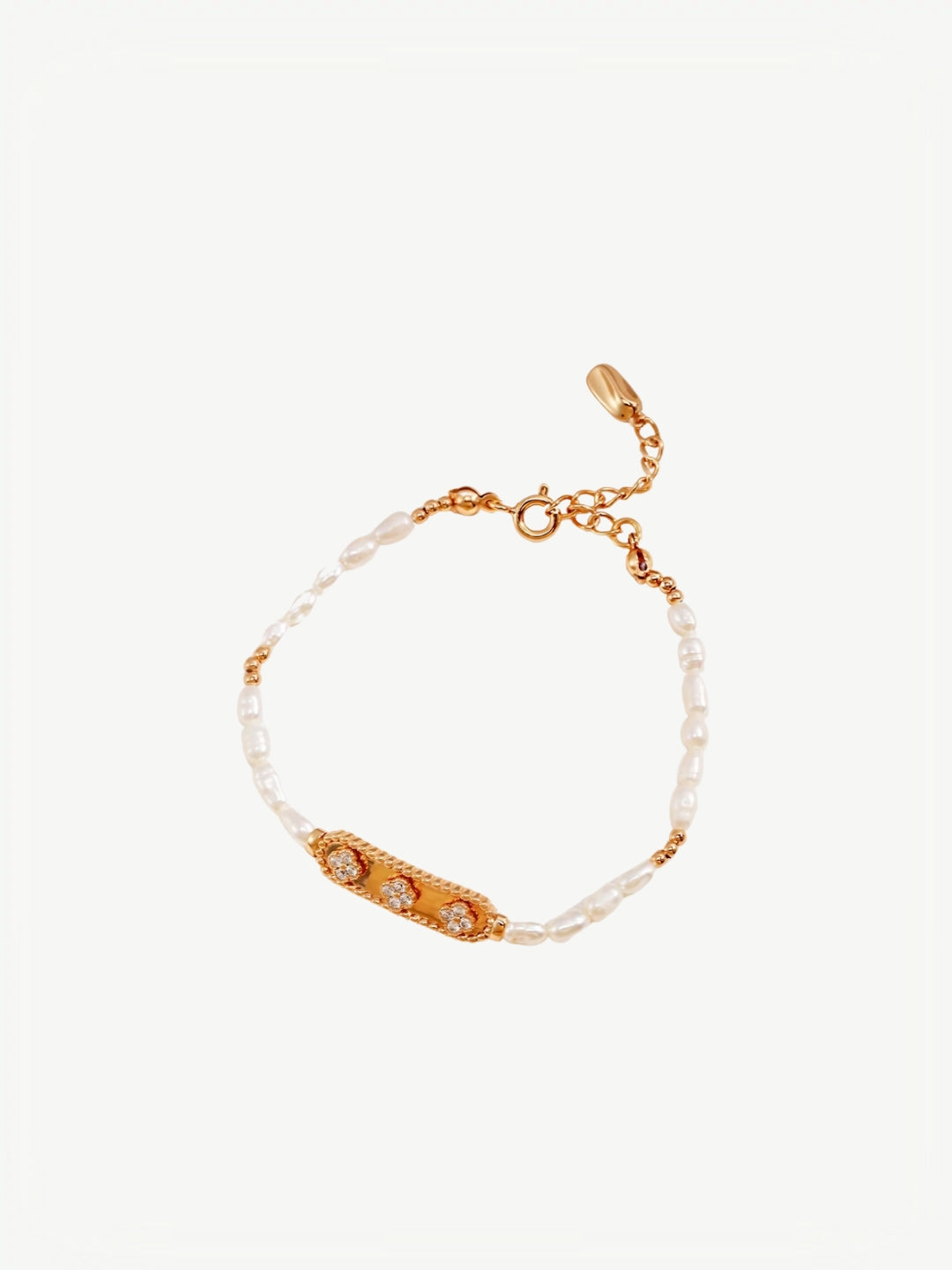 Aurora Lustra Pearl Bracelet-Bracelets-SoulAdorne