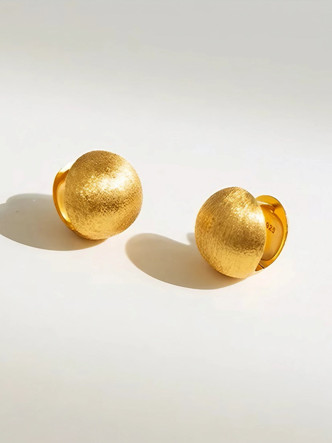 Tactile Texture Hoop Earrings-Earrings-SoulAdorne