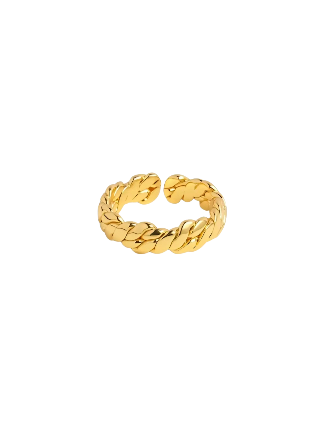 Braided Open Band Ring