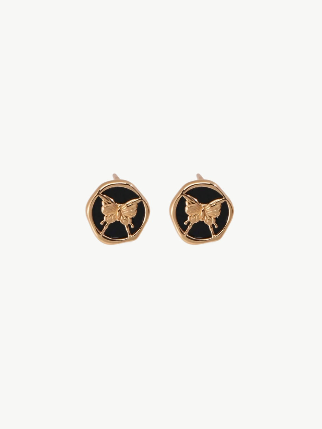 Butterfly Harmony Studs-Earrings-SoulAdorne