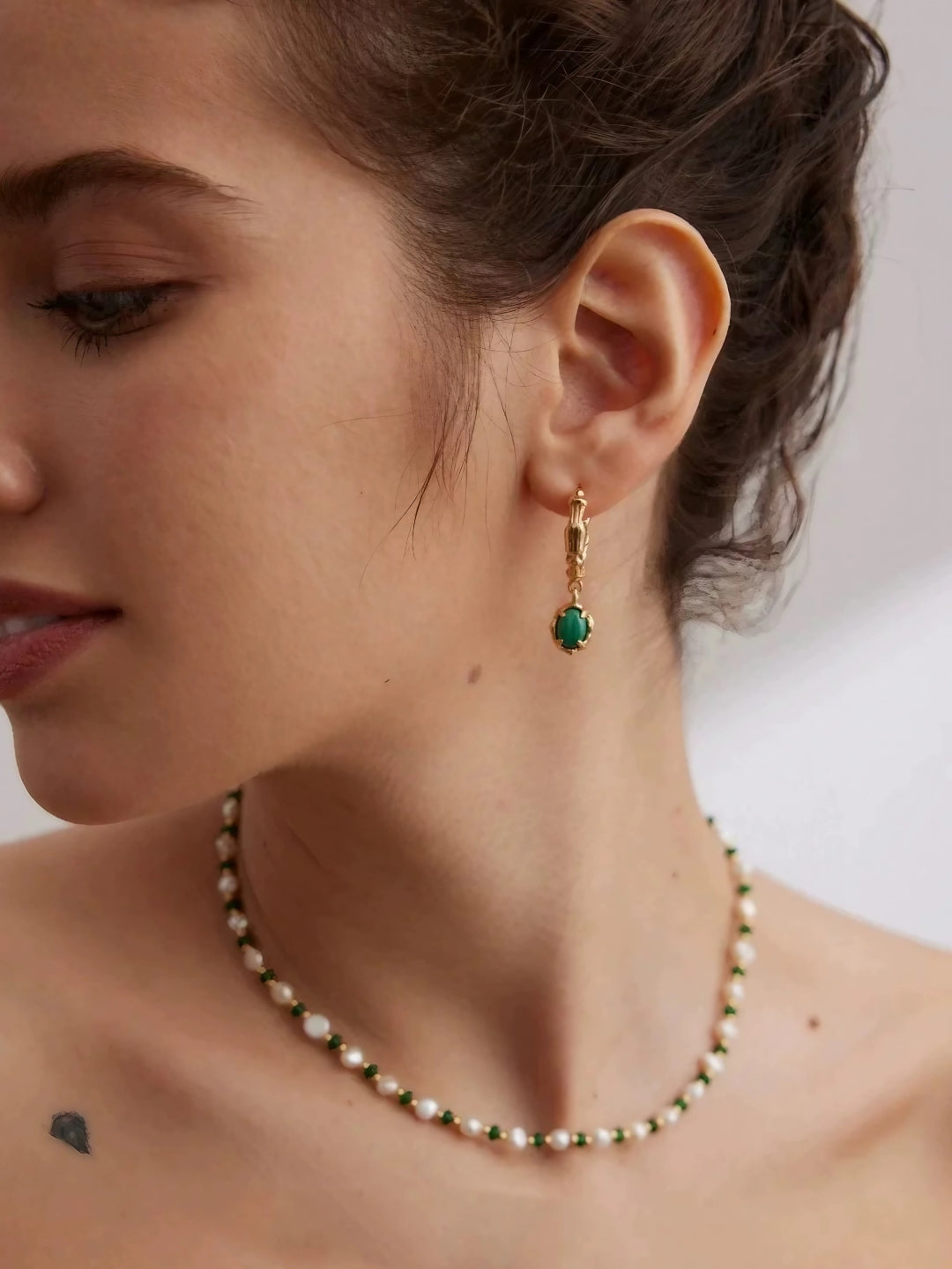 Turquoise Drop Earrings-Earrings-SoulAdorne