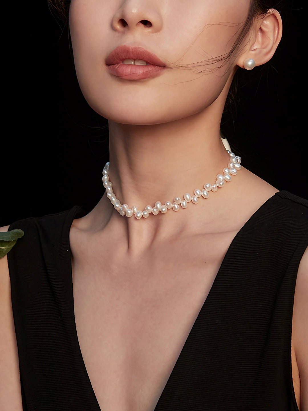 Lustrous Elegance Pearl Necklace-Necklaces-SoulAdorne