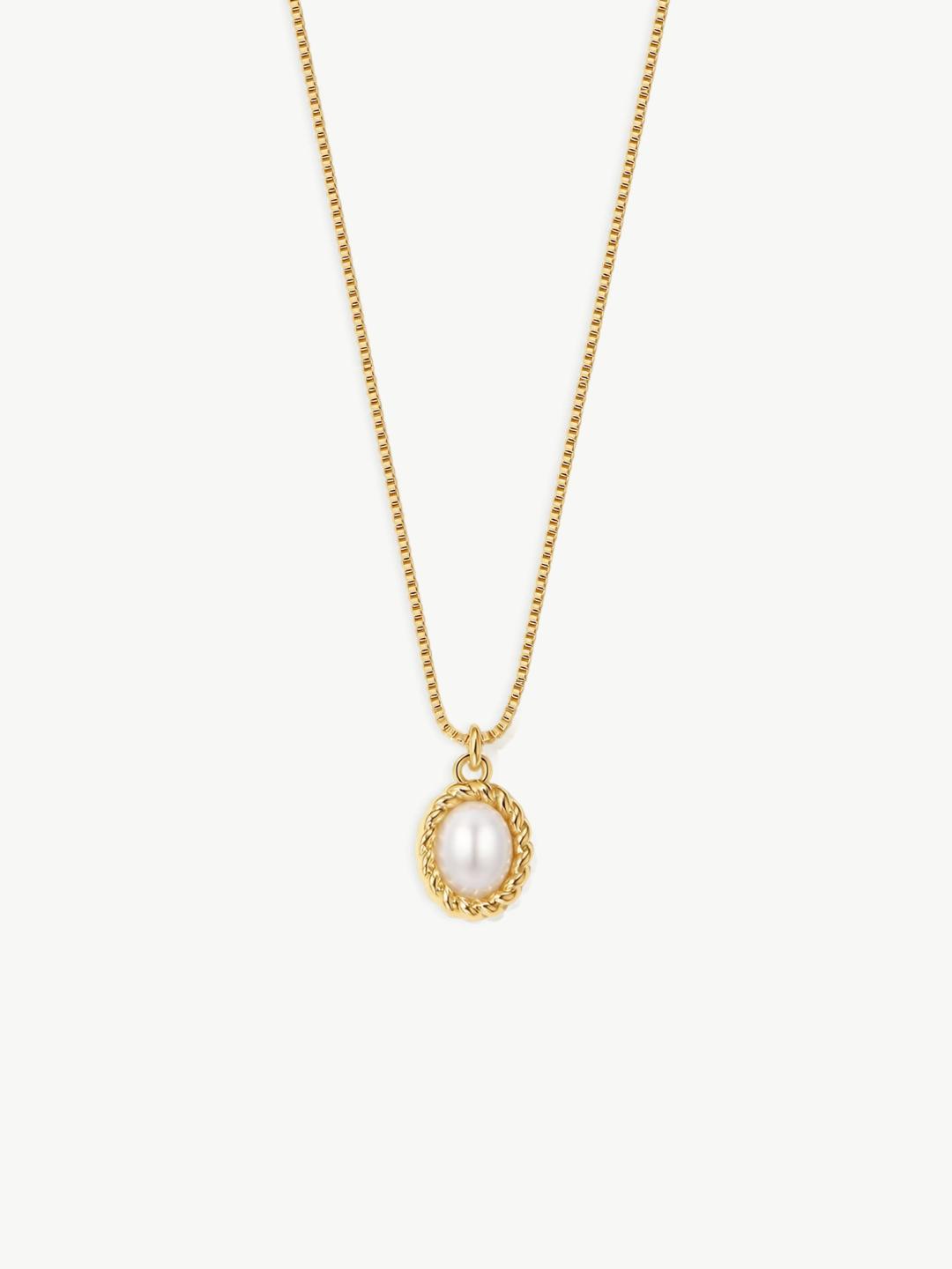 Mystic Aura Oval Necklace