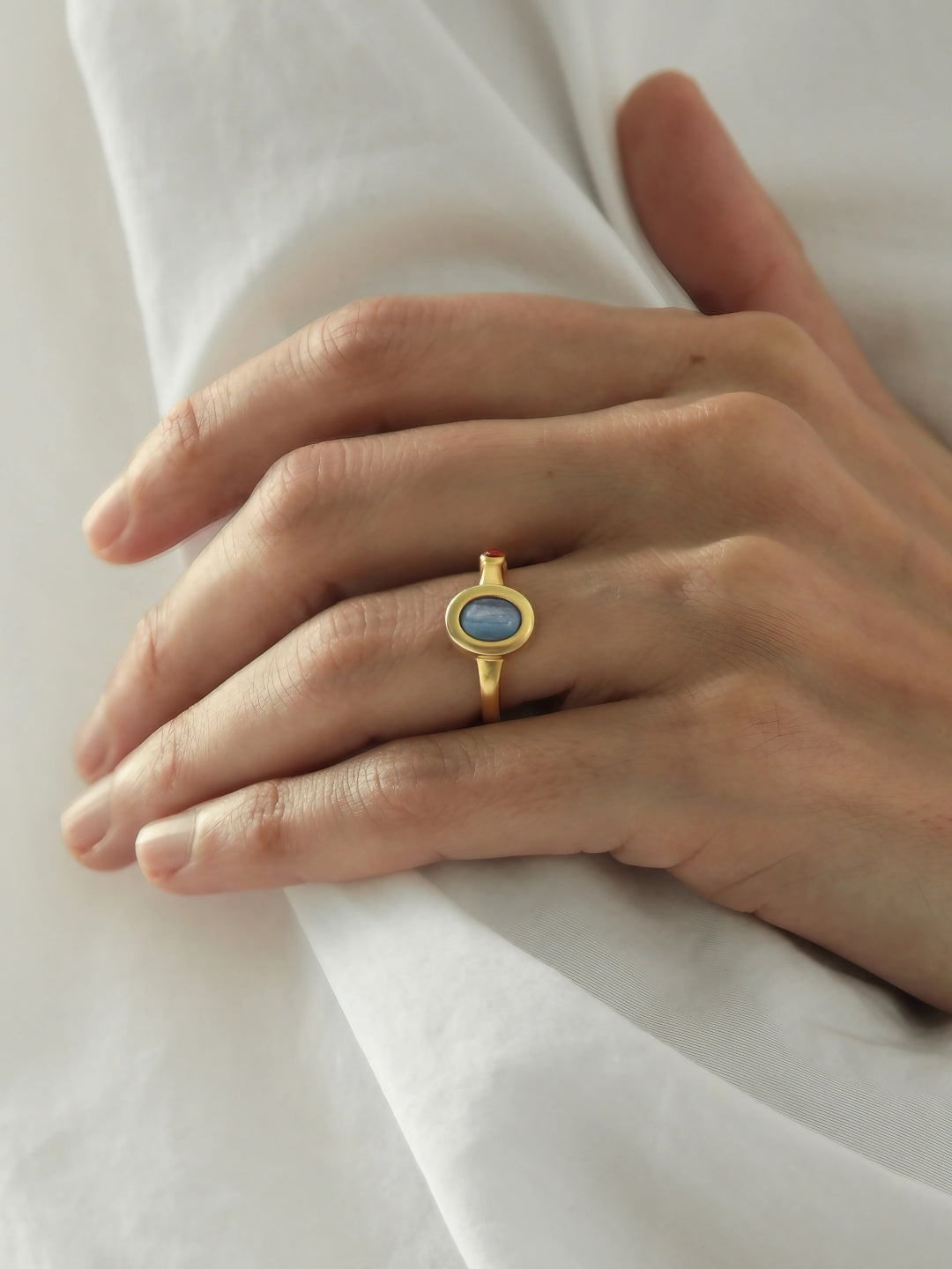 Dual Stone Adjustable Ring-Rings-SoulAdorne