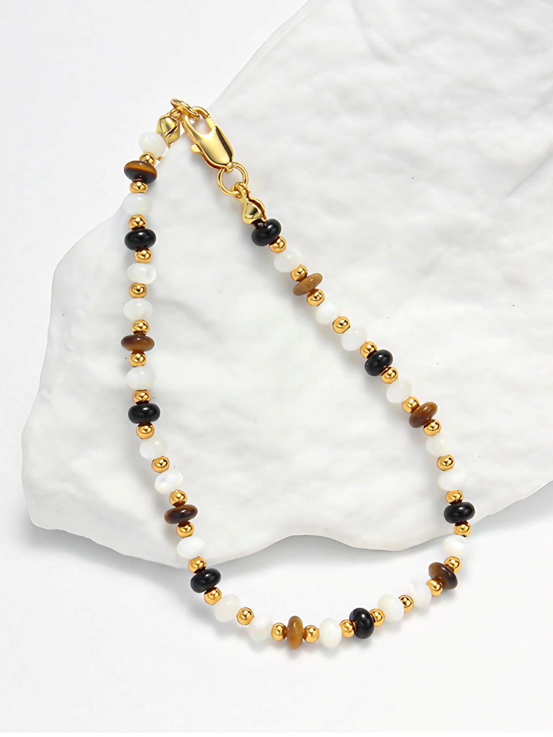 Golden Soul Bead Bracelet-Bracelets-SoulAdorne