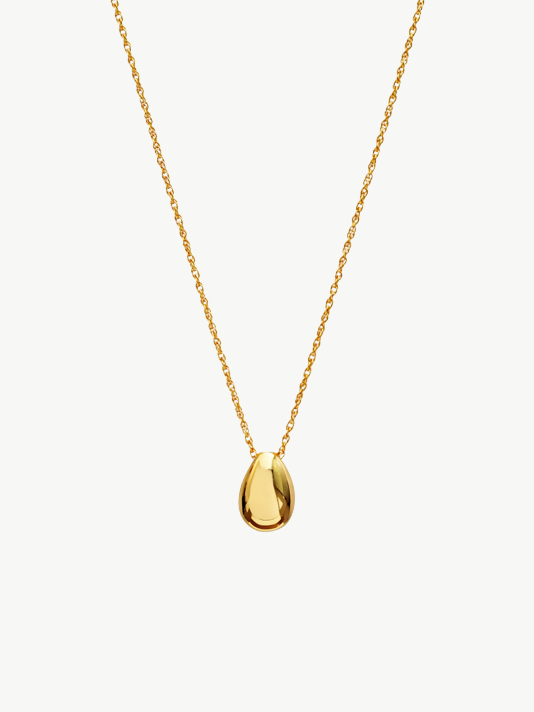★PEARLY MORE★ Oval Pendant Drop Slide Necklace 10x8mm Oval Cut Floating Slide Pendant, No Bail Necklace, 6A