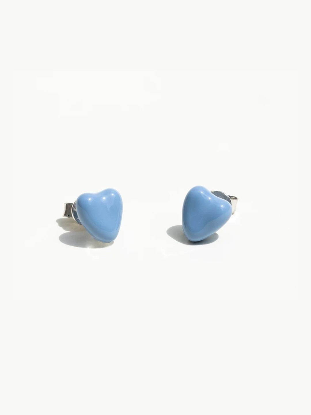 Heart Glow Stud Earrings-Earrings-SoulAdorne