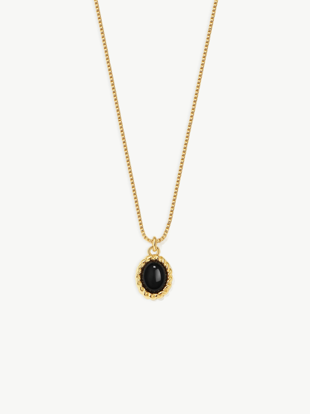 Mystic Aura Oval Necklace