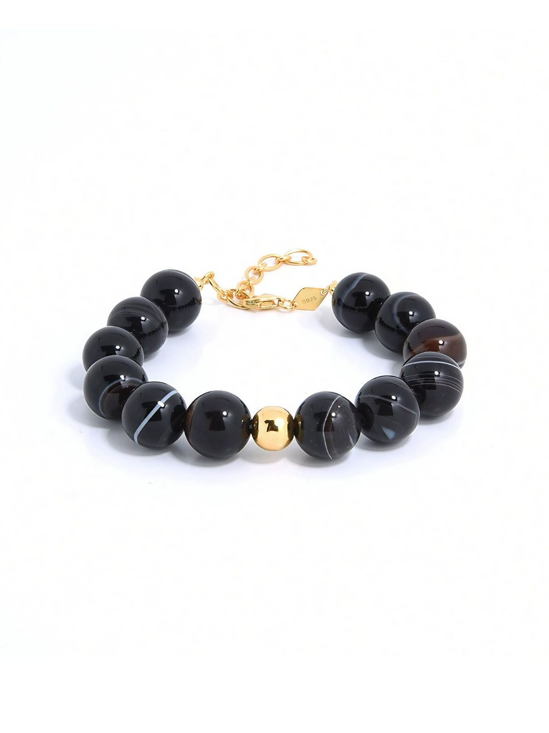 Radiant Flame Bead Bracelet-Bracelets-SoulAdorne