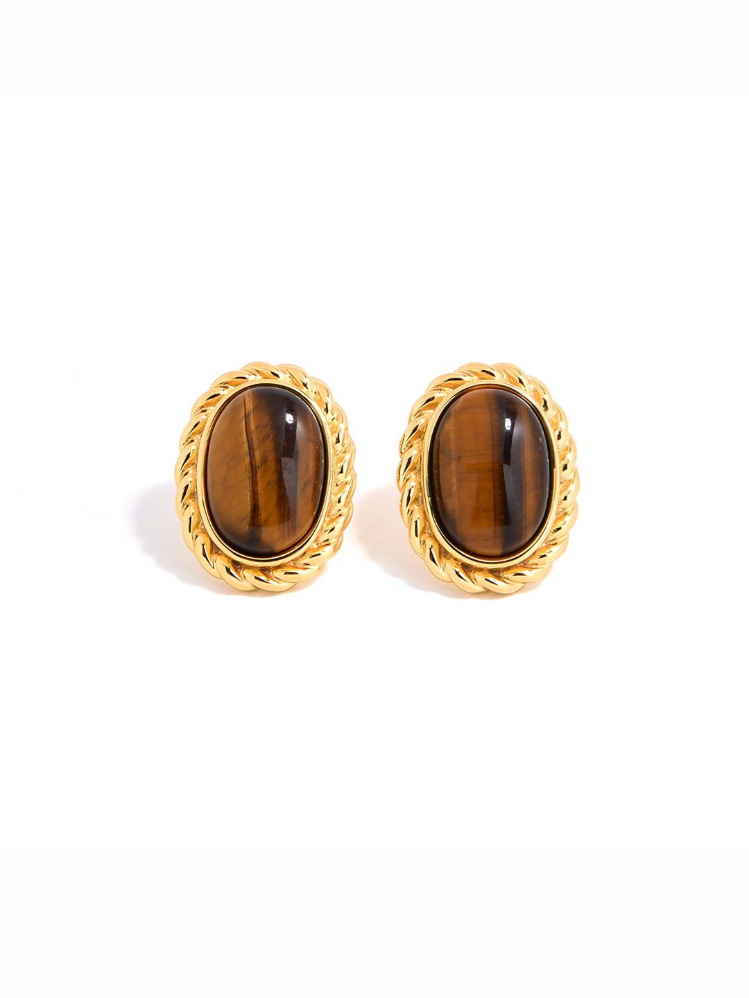 Knot Stud Earrings-Earrings-SoulAdorne