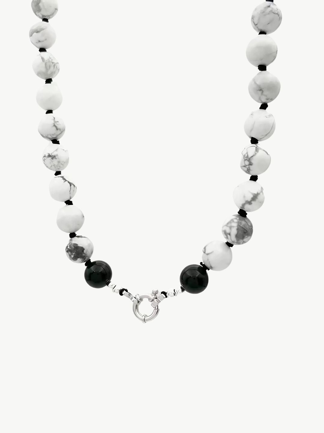 Contrast Bead Toggle Necklace-Necklaces-SoulAdorne