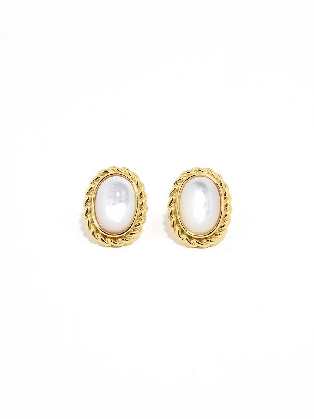 Knot Stud Earrings-Earrings-SoulAdorne
