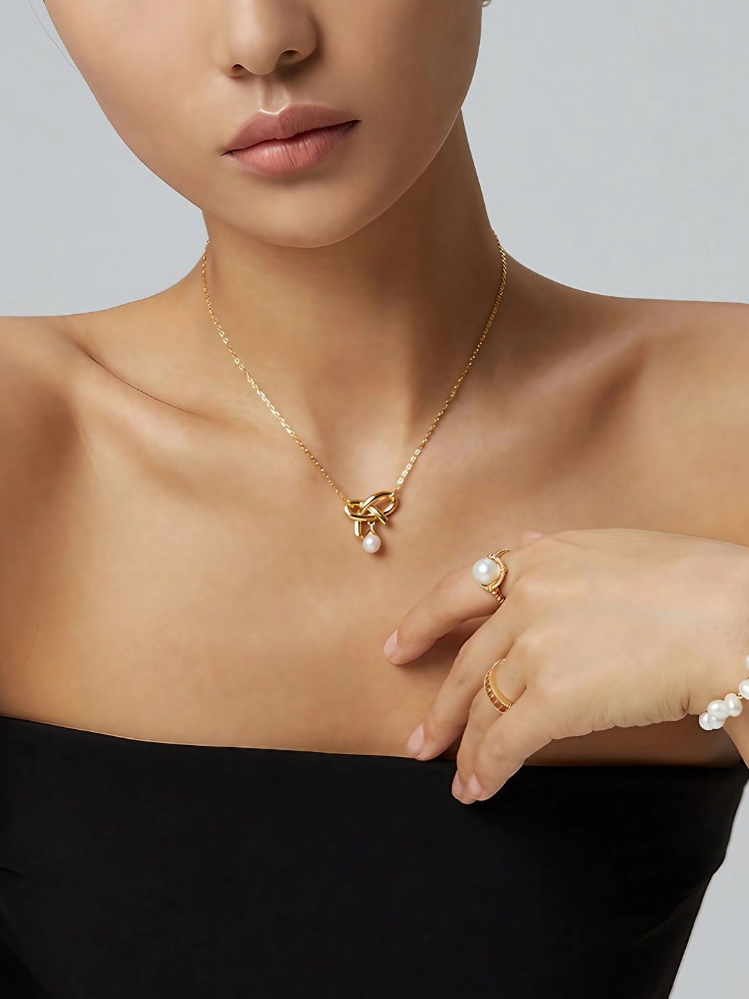 Treble Clef Necklace-Necklaces-SoulAdorne