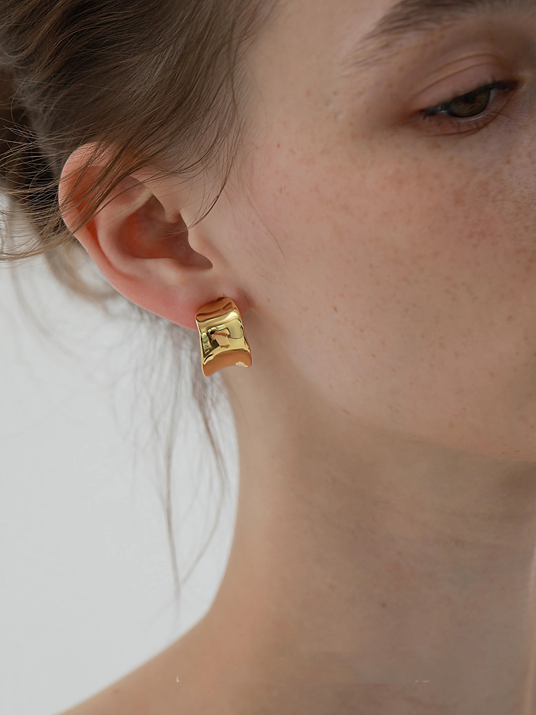 Art Hoop Earrings-Earrings-SoulAdorne