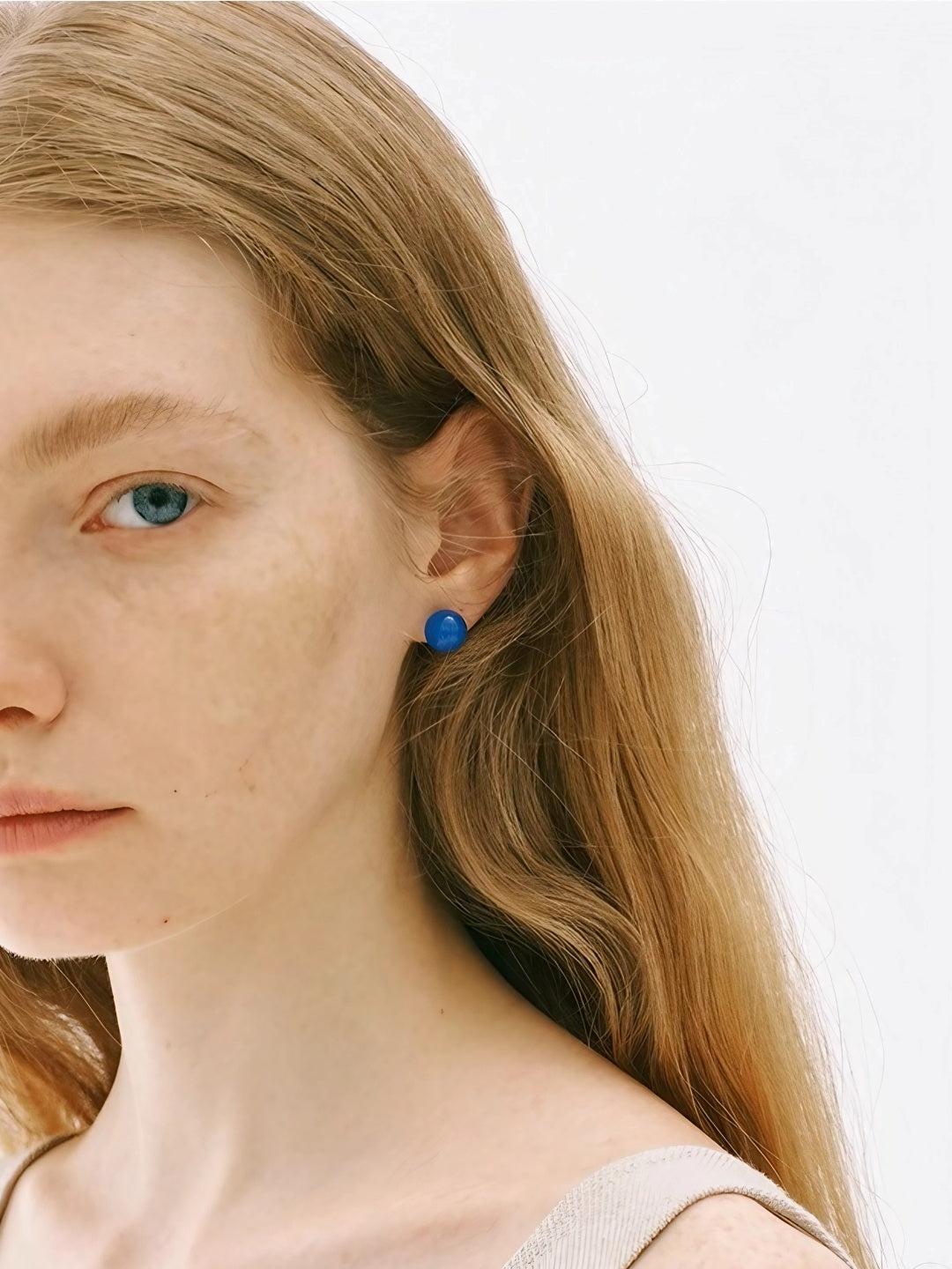 Agate Glow Stud Earrings-Earrings-SoulAdorne