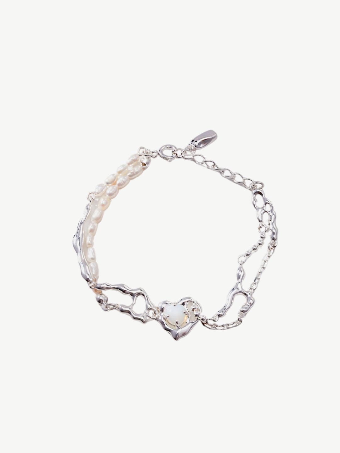Opaline Elegance Chain Bracelet-Bracelets-SoulAdorne