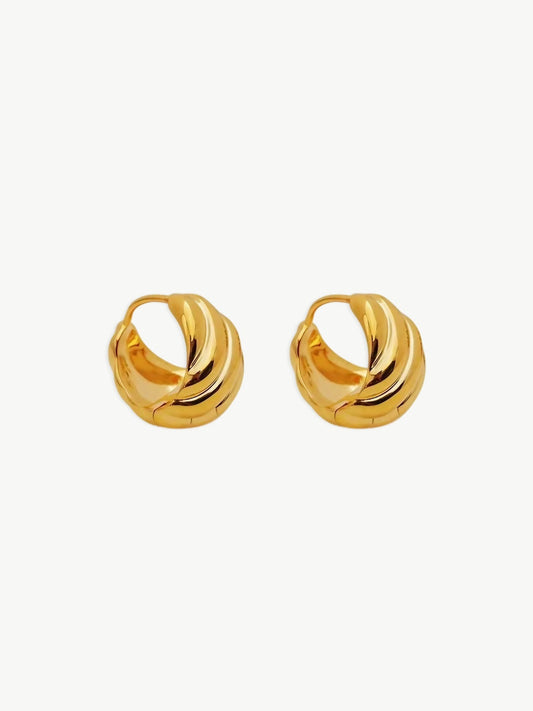 Helix Hoop Earrings-Earrings-SoulAdorne