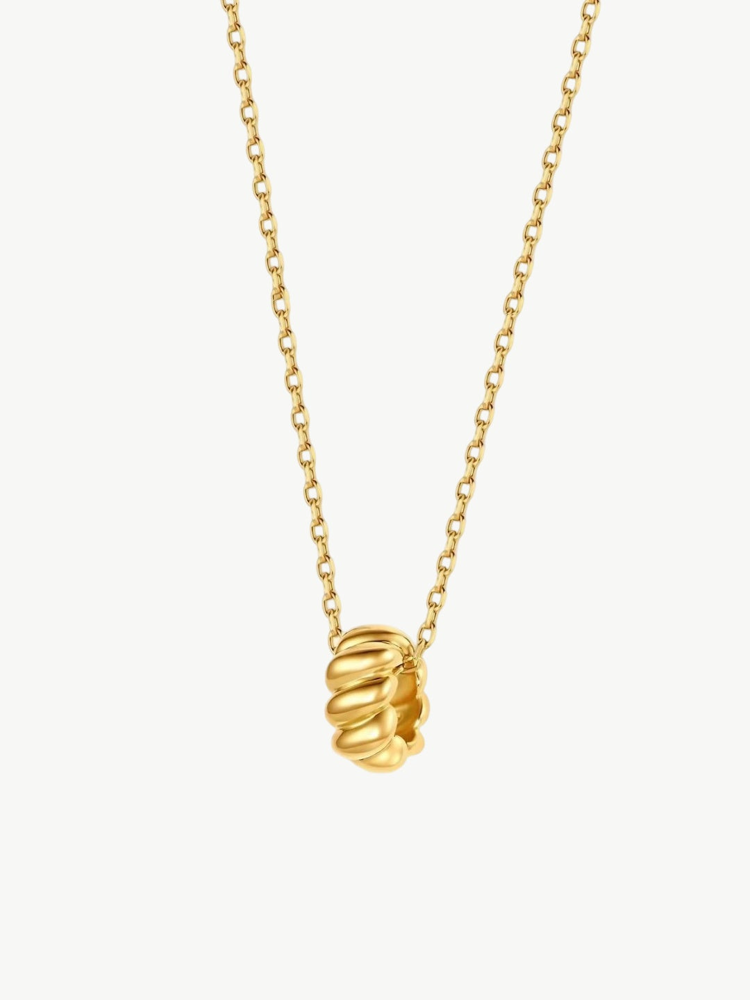 Twist Dome Pendant Necklace-Necklaces-SoulAdorne