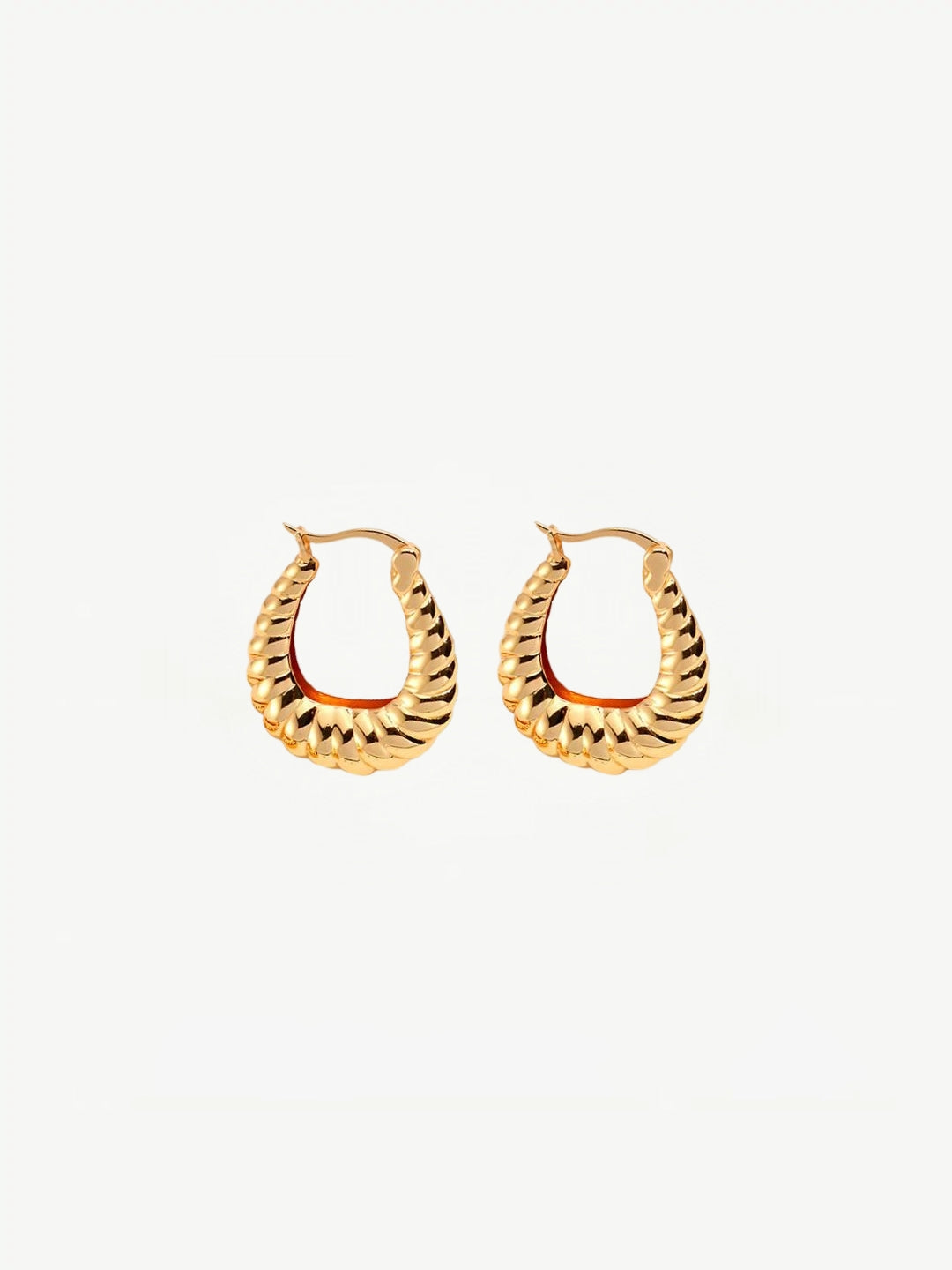 Crest Croissant Earrings-Earrings-SoulAdorne