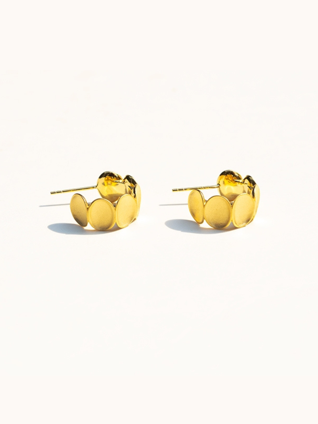 LuxeCurve Hoop Earrings-Earrings-SoulAdorne