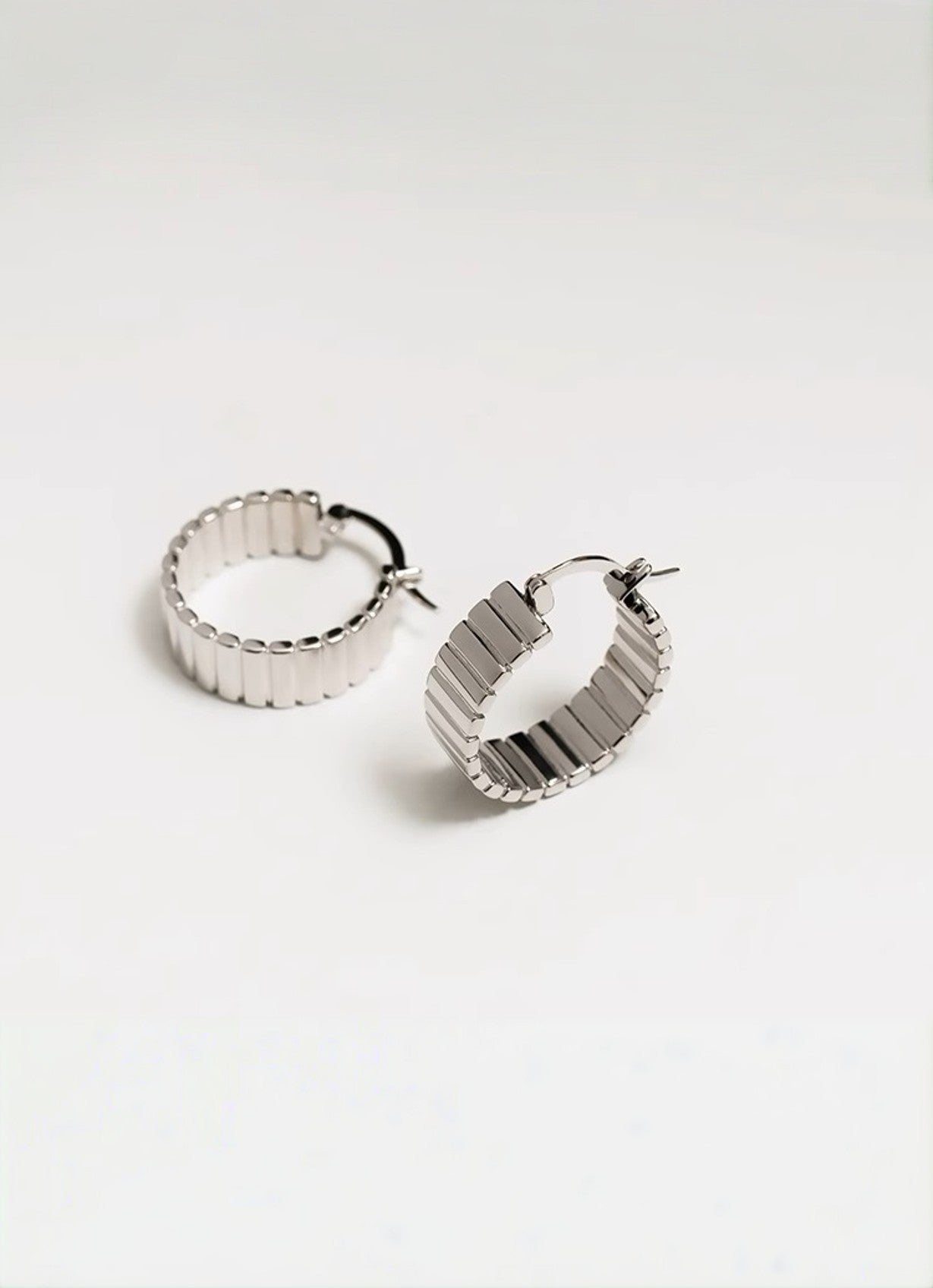 Modu Loop Hoop Earrings-Earrings-SoulAdorne