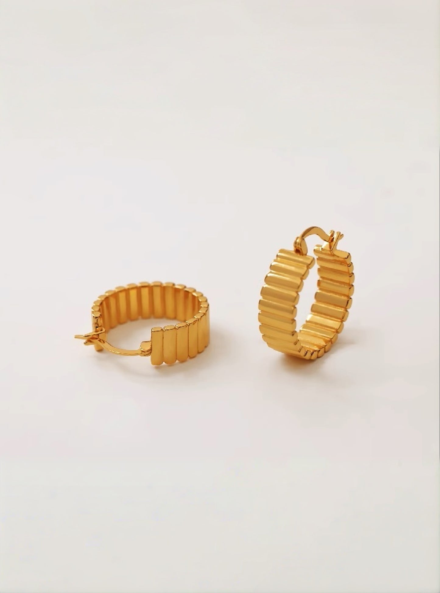 Modu Loop Hoop Earrings-Earrings-SoulAdorne