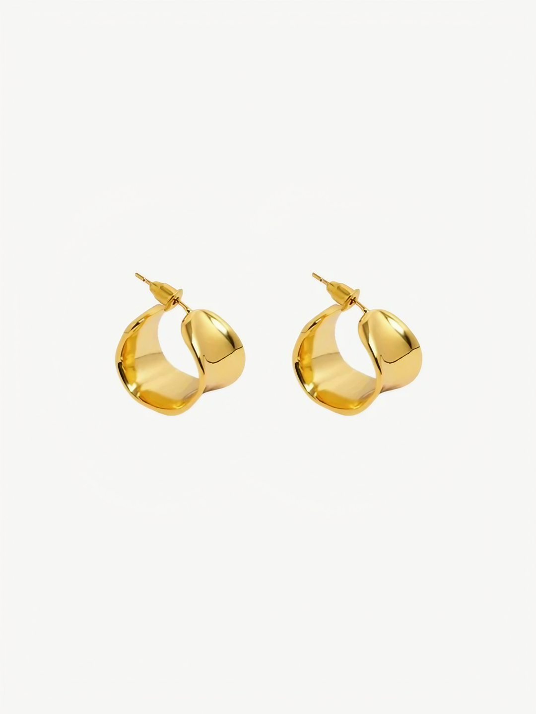 Art Hoop Earrings
