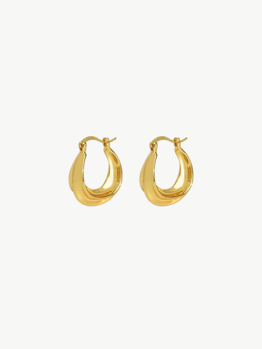 Asym Hoop Earrings