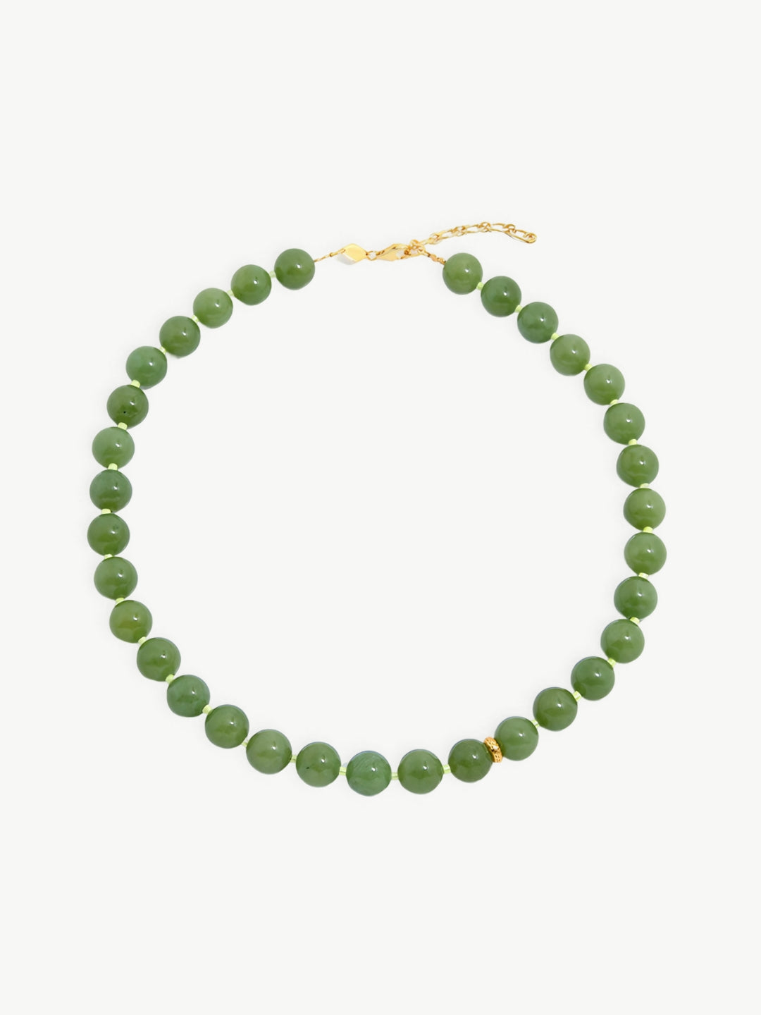 Natural Stone Bead Necklace-Necklaces-SoulAdorne