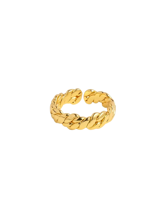 Braided Open Band Ring