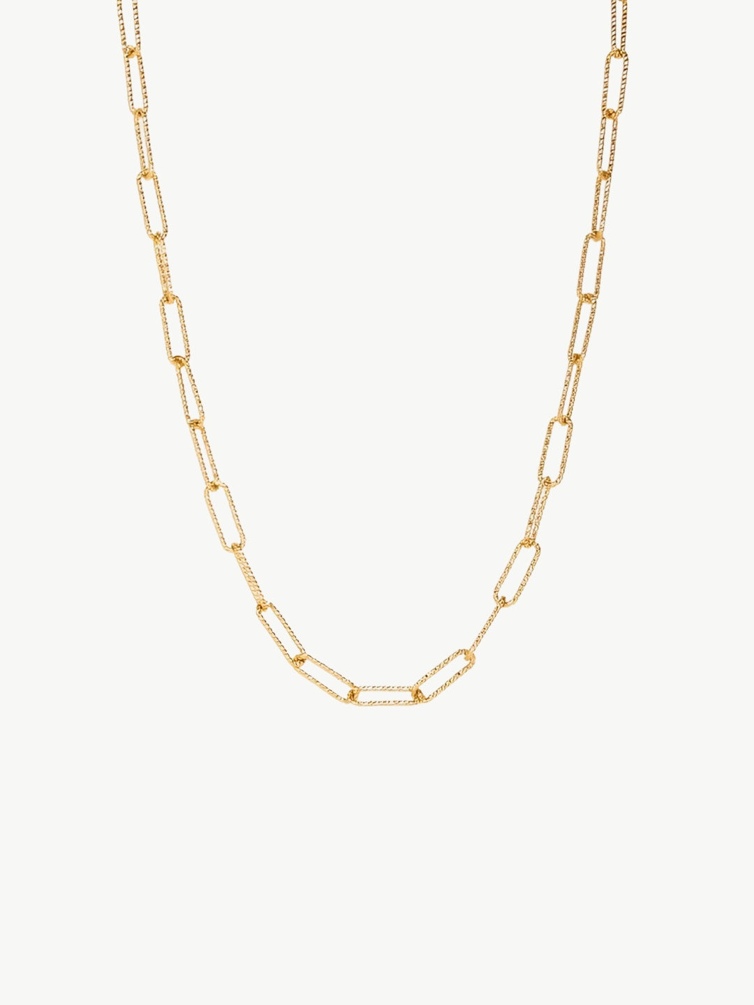 Geometric Glamour Link Necklace-Necklaces-SoulAdorne