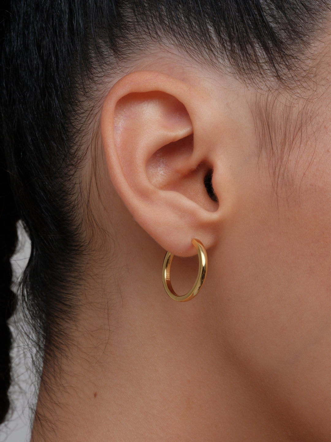 Sleek Horizon Hoops-Earrings-SoulAdorne