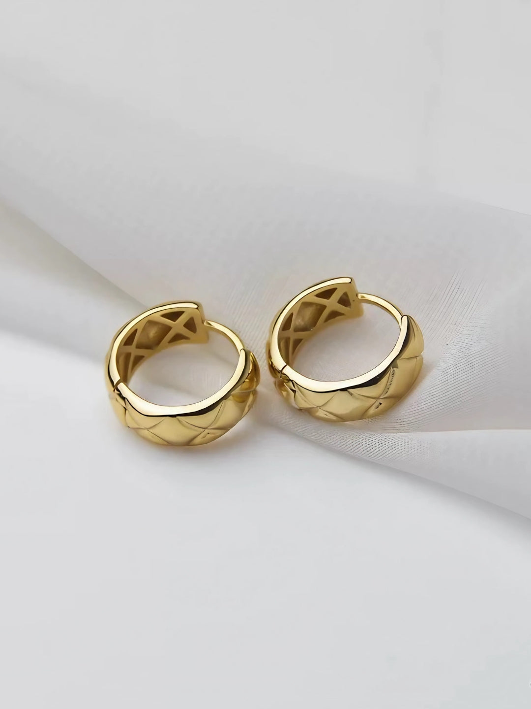 Harvest Hoop Earrings-Earrings-SoulAdorne