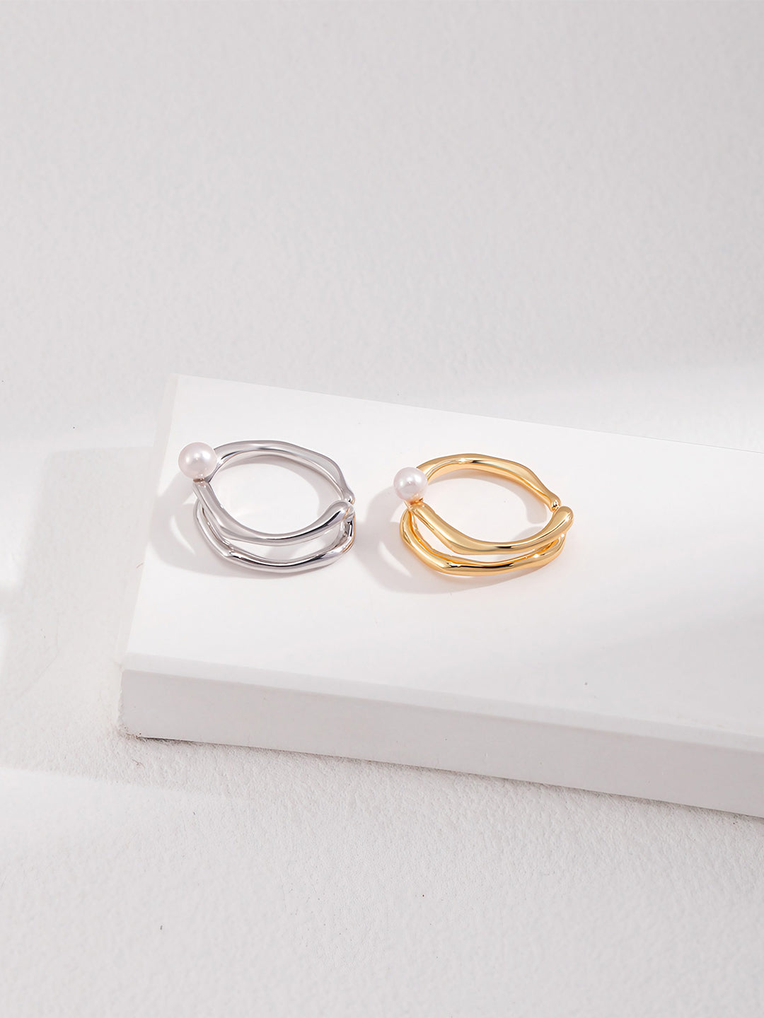 Pearlescent Embrace Ring-Rings-SoulAdorne