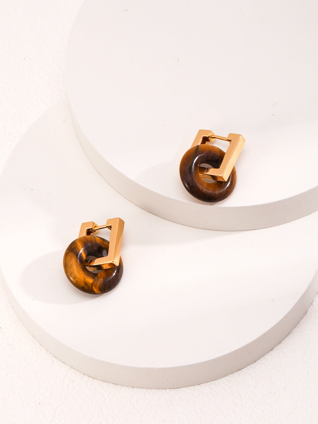 Mystic Duo Loop Earrings-Earrings-SoulAdorne