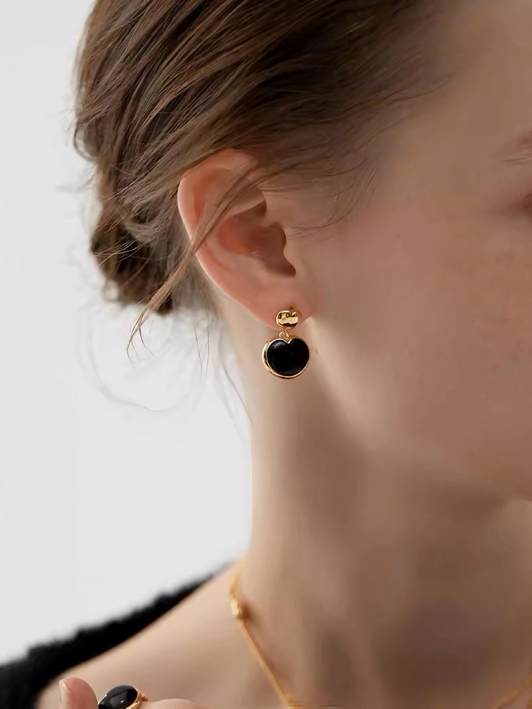 Layered Love Drop Earrings-Earrings-SoulAdorne