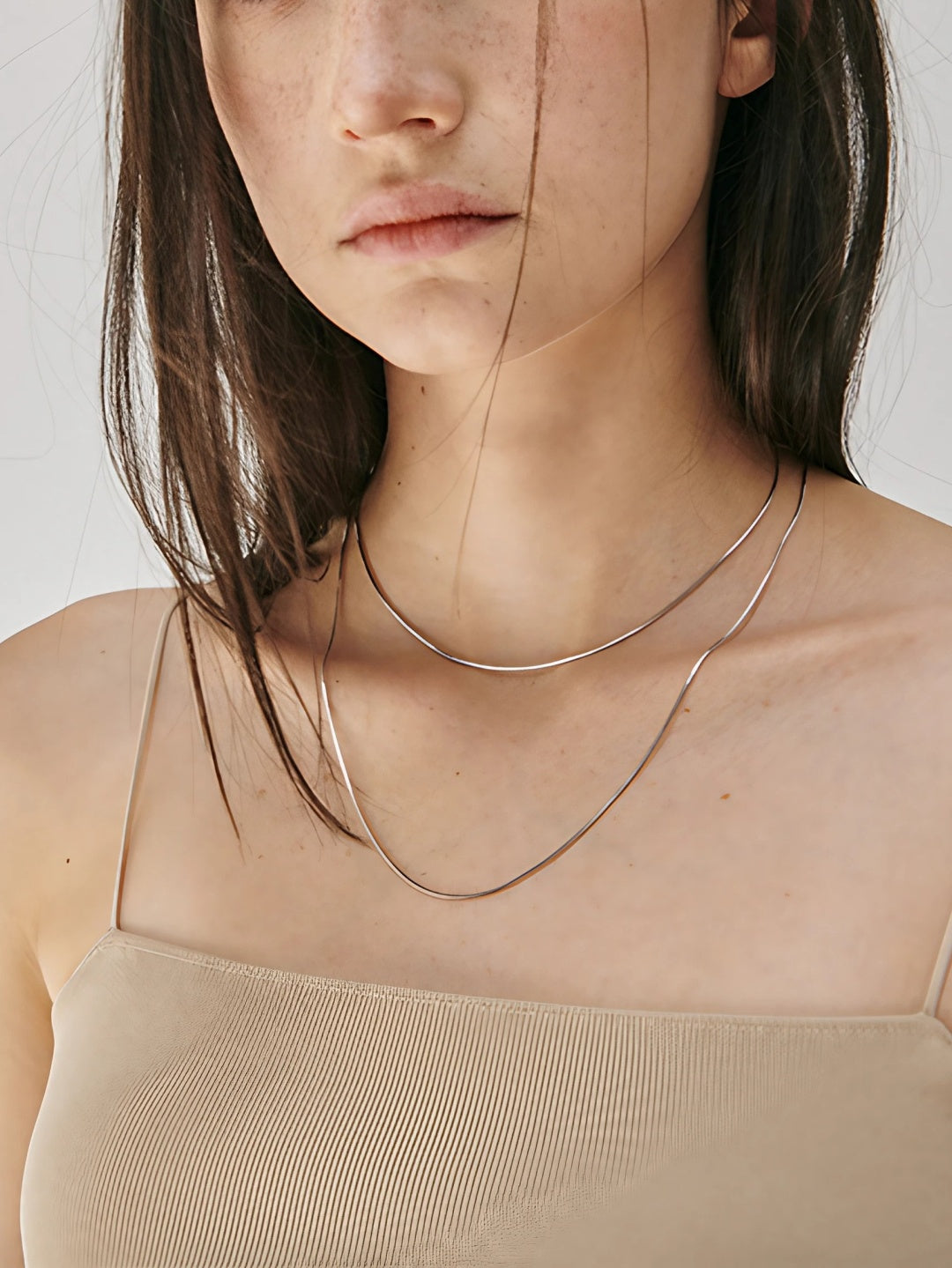 Minimalist Stackable Chain Necklace-Necklaces-SoulAdorne
