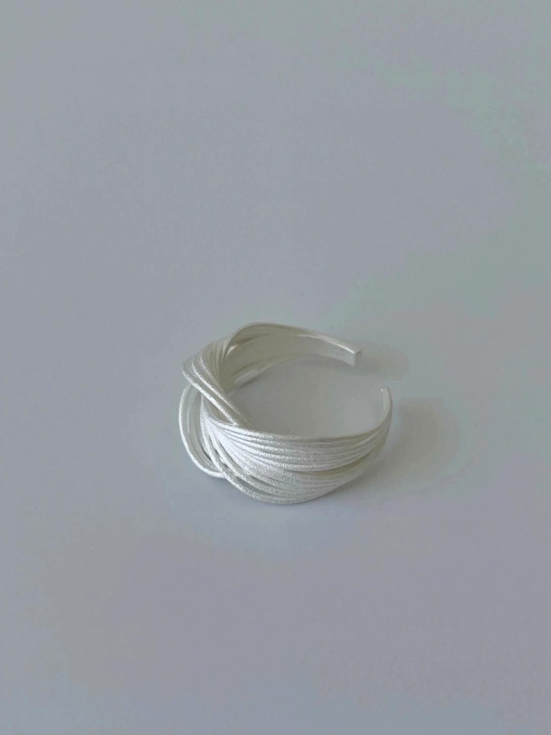 925 Silver Multiline Open Ring-Rings-SoulAdorne