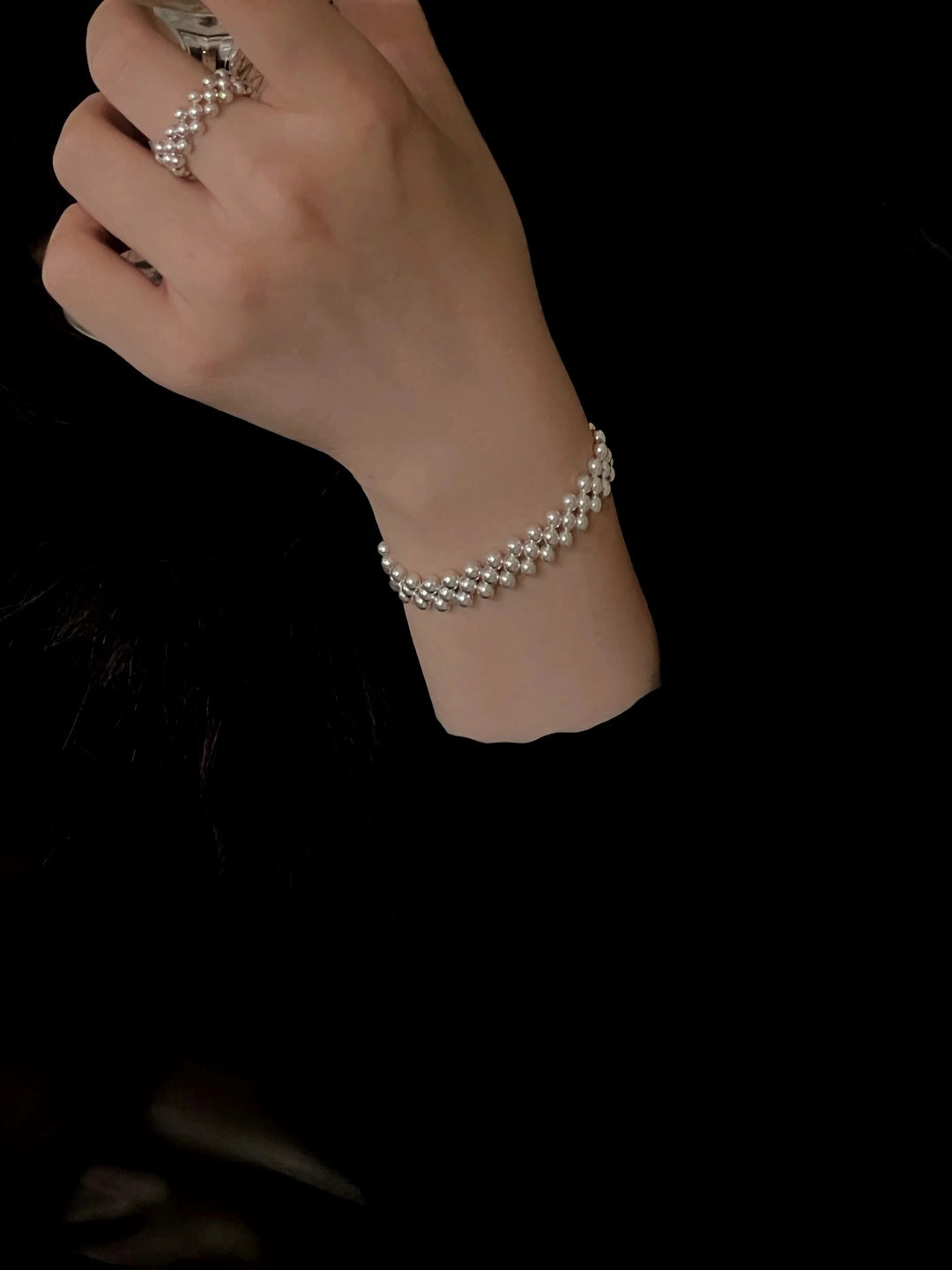 Gleaming Beaded Harmony Bracelet-Bracelets-SoulAdorne