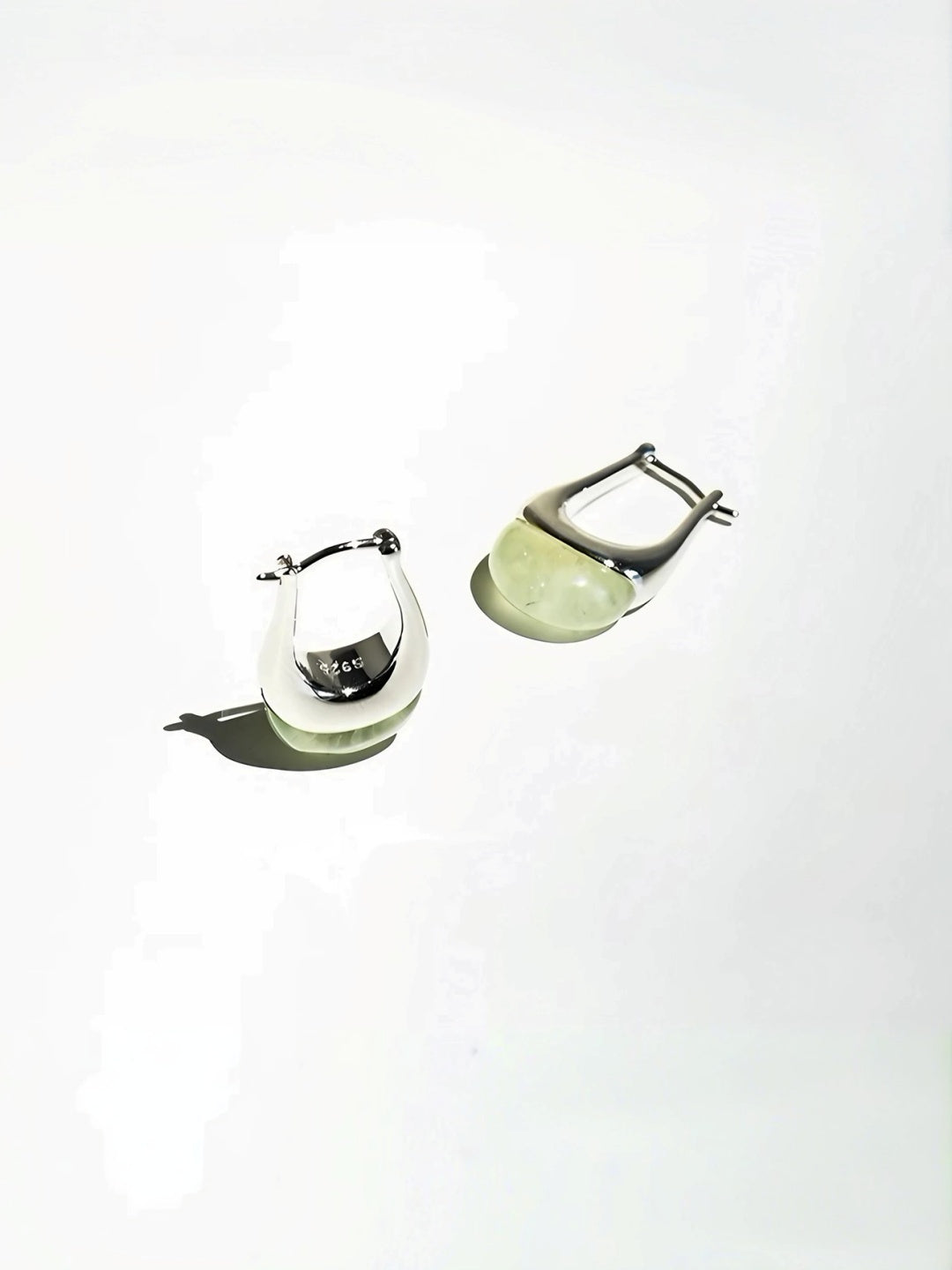 Droplet Orb Earrings-Earrings-SoulAdorne
