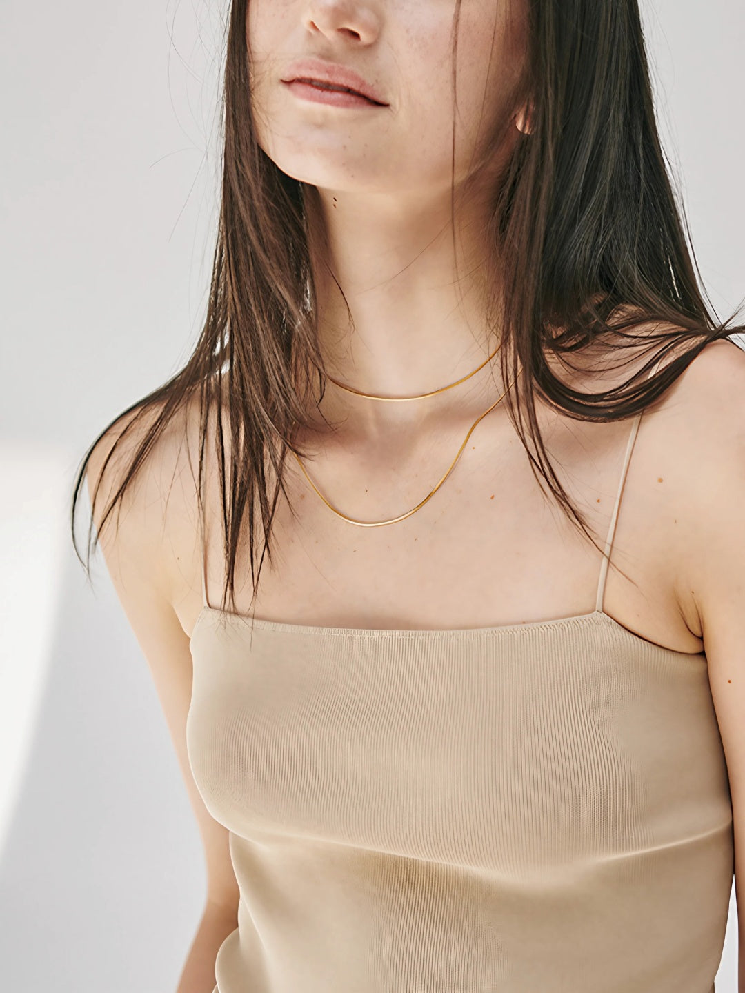 Minimalist Stackable Chain Necklace-Necklaces-SoulAdorne