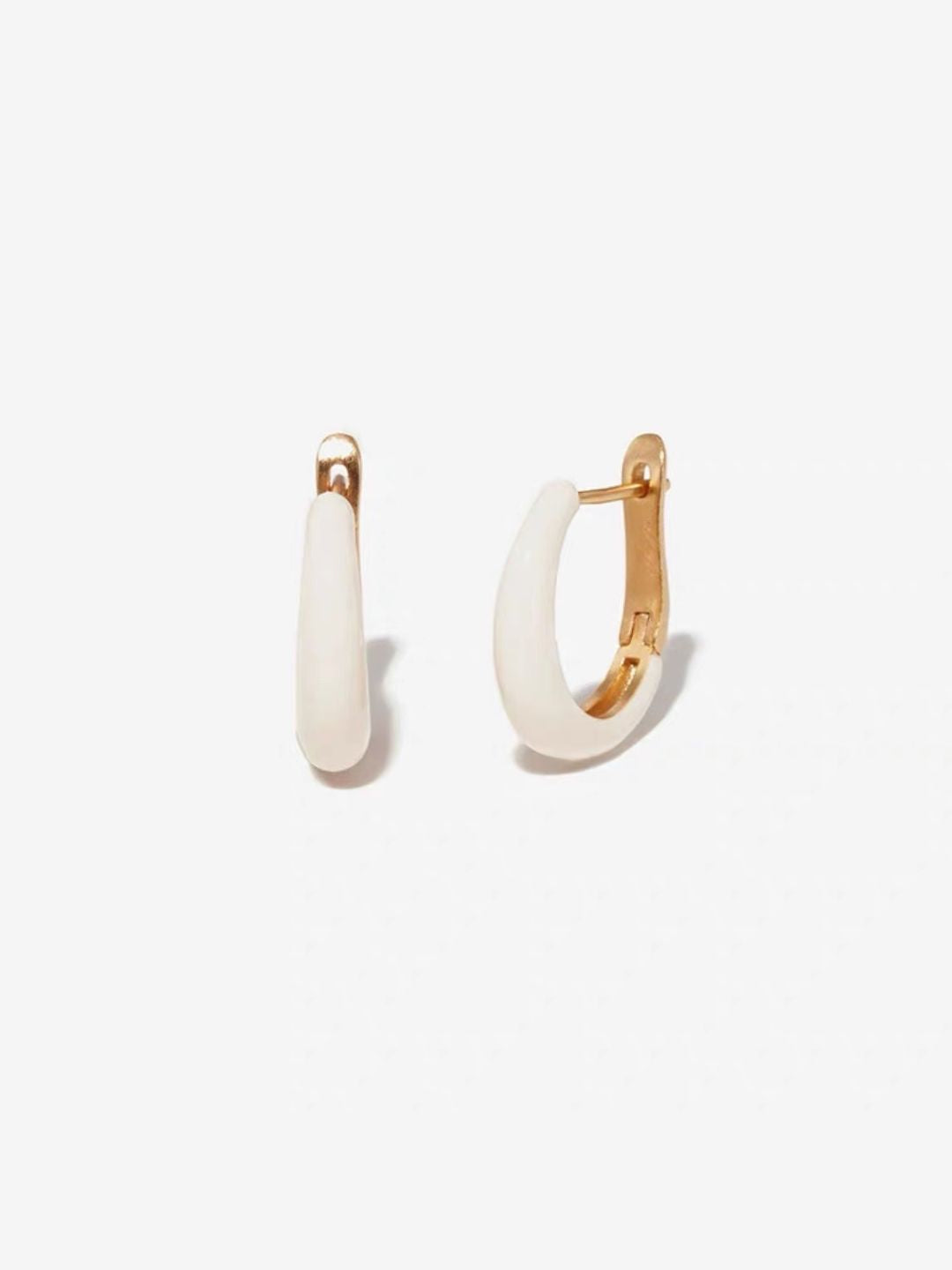 Crimson Velvet Hoop Earrings-Earrings-SoulAdorne