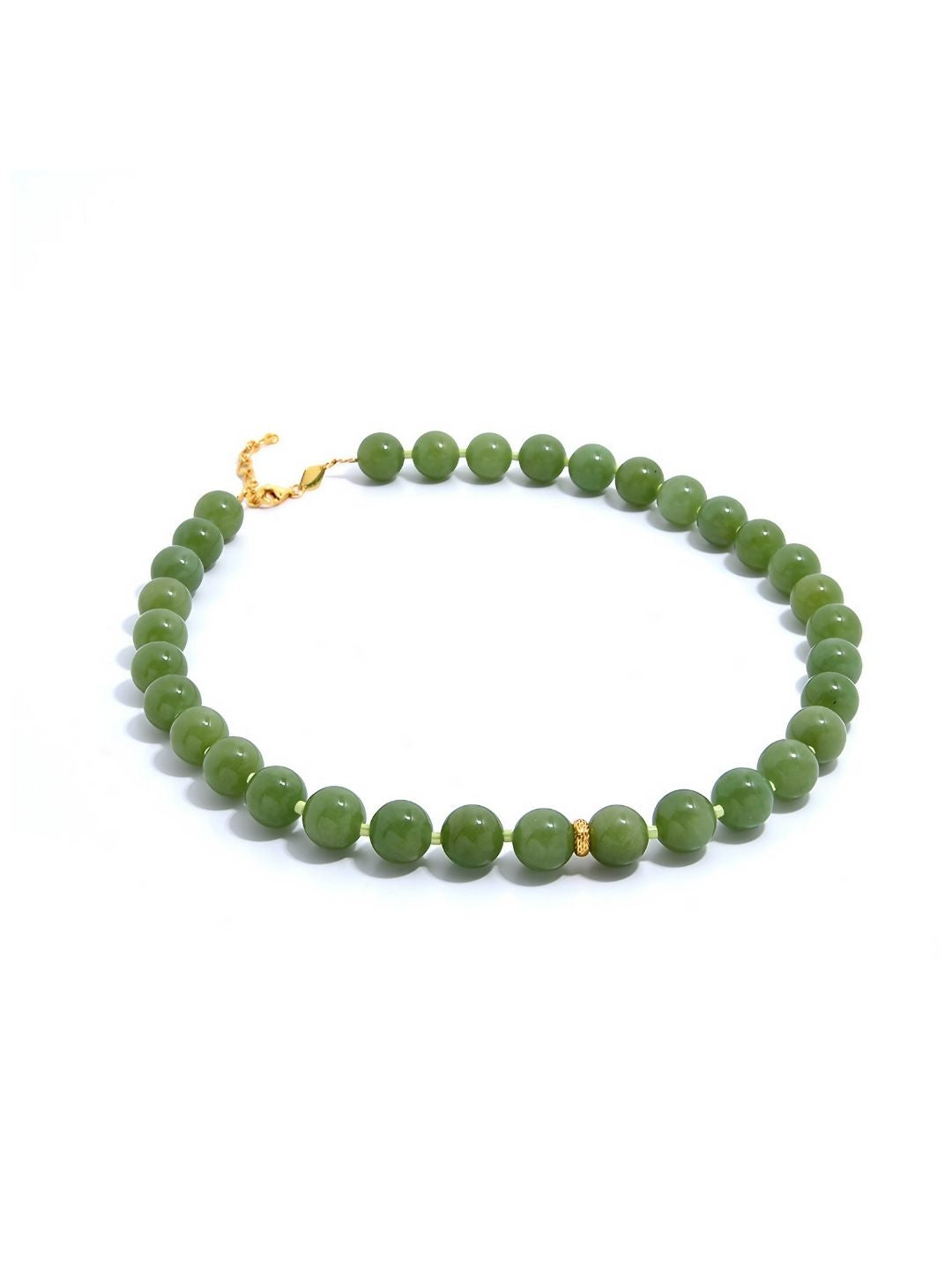 Natural Stone Bead Necklace-Necklaces-SoulAdorne