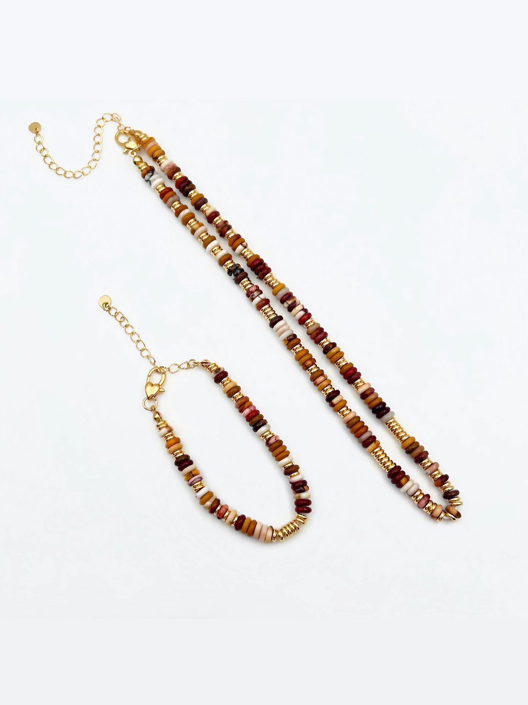 Sunset Play Bead Bracelet-Bracelets-SoulAdorne
