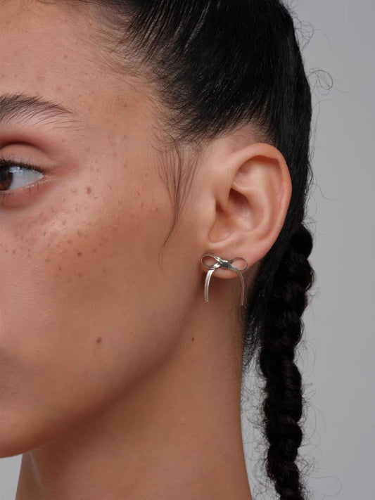 Bowtie Stud Earring