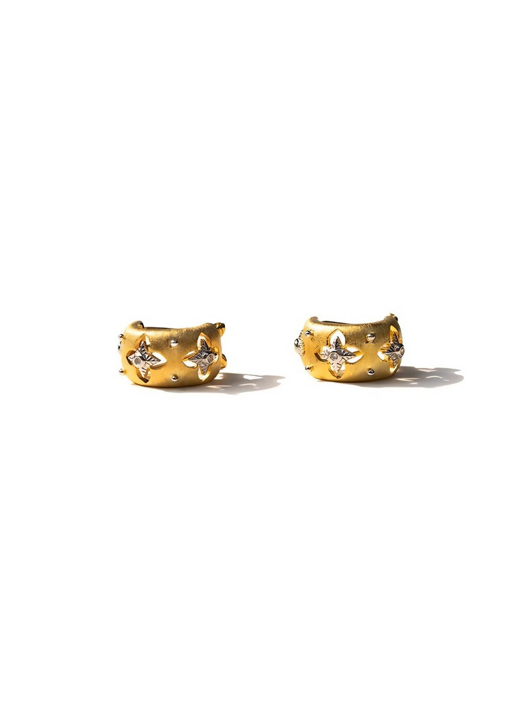 Stellar Hoop Earrings-Earrings-SoulAdorne
