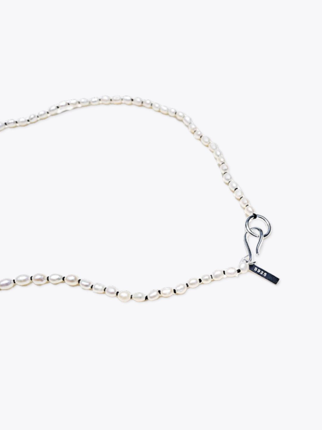 Rice Pearl Toggle Necklace-Necklaces-SoulAdorne